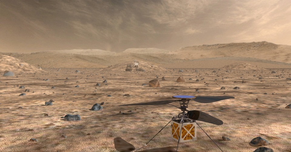nasa drone mars drones uav