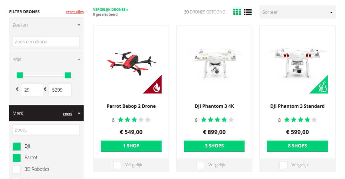 Drones.nl lanceert ultiem drone-platform Drones.nl lanceert ultiem drone-platform