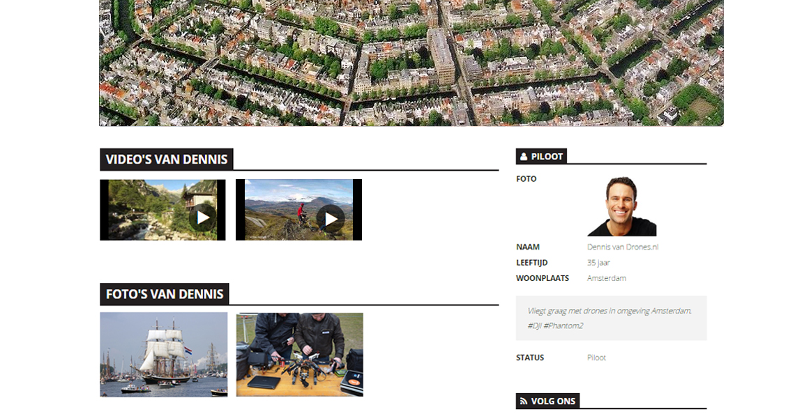 Drones.nl lanceert ultiem drone-platform Drones.nl lanceert ultiem drone-platform
