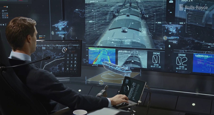 Rolls-Royce verwacht eigen op afstand bestuurbare vrachtschepen in 2020 Rolls-Royce verwacht eigen op afstand bestuurbare vrachtschepen in 2020