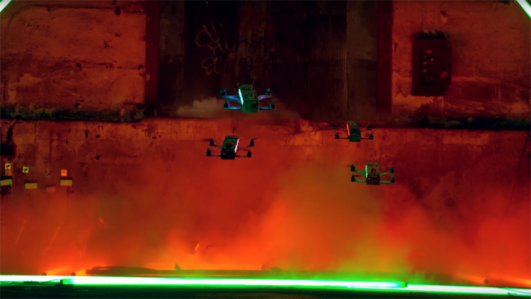 Drone Racing League staat op het punt te beginnen Drone Racing League staat op het punt te beginnen