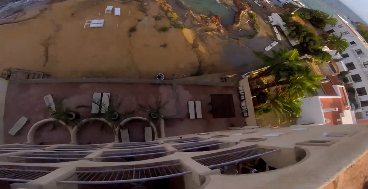 FPV vliegen over de zee met BanniUK FPV vliegen over de zee met BanniUK