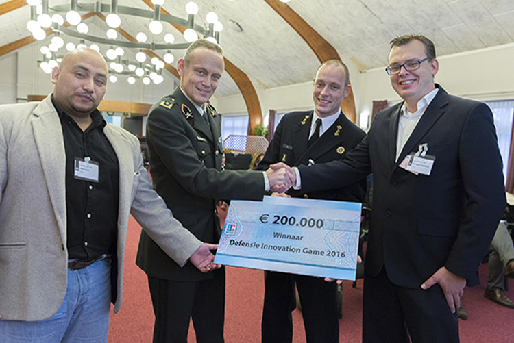 Zwerm drones wint Defensie Innovatie Game Zwerm drones wint Defensie Innovatie Game