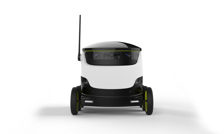 Amerikaanse staat Virginia legaliseert rijdende bezorgrobots Amerikaanse staat Virginia legaliseert rijdende bezorgrobots