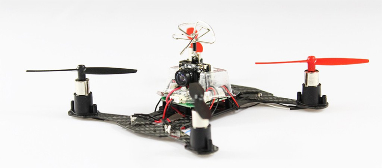 Extreme Fliers presenteert Micro Drone Carbon FPV racing kit Extreme Fliers presenteert Micro Drone Carbon FPV racing kit