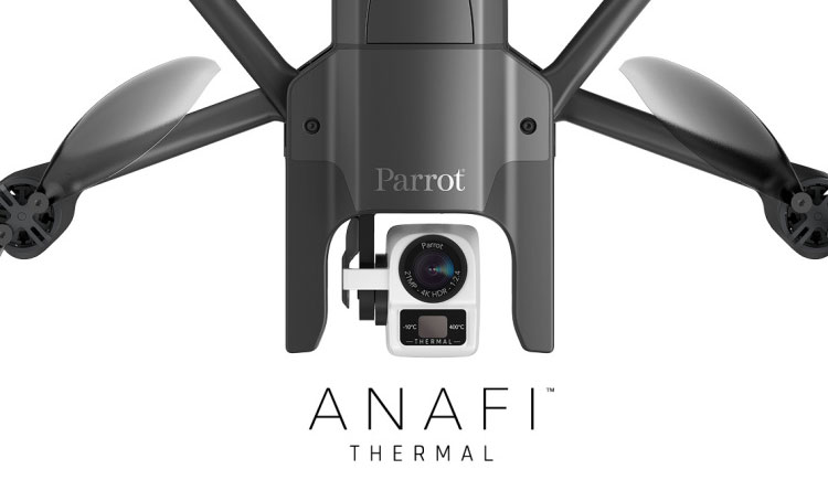 Parrot presenteert Anafi Thermal drone