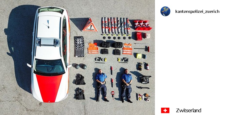 Tetris Challenge: Hulpdiensten delen dronefoto's van inhoud voertuig